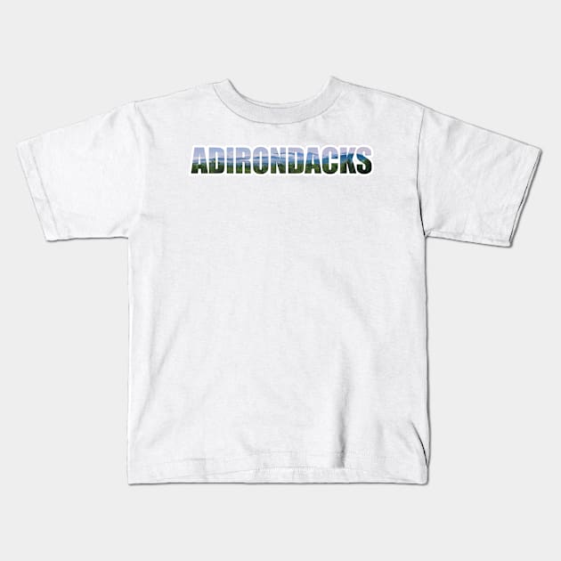 Adirondacks Kids T-Shirt by little-ampharos